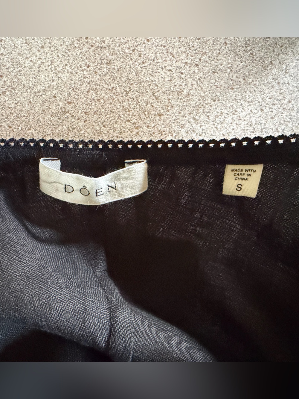 DOEN Loren Linen Short S - Picture 4 of 6